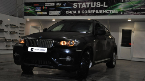 Чип тюнинг, удаление и отключение сажевого фильтра на BMW X6 E71 3.0d 235hp